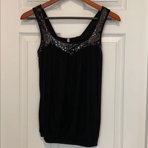 Sequence top, fitted waist blouse